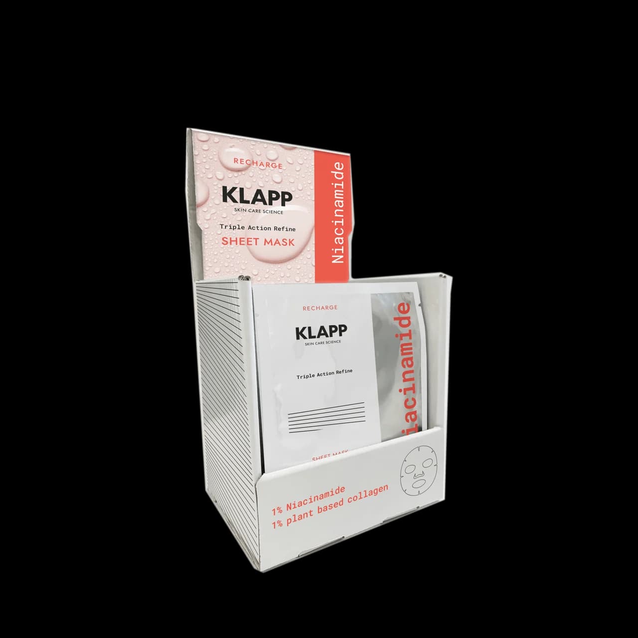 Niacinamide Triple Action Refine Sheet Mask Tray